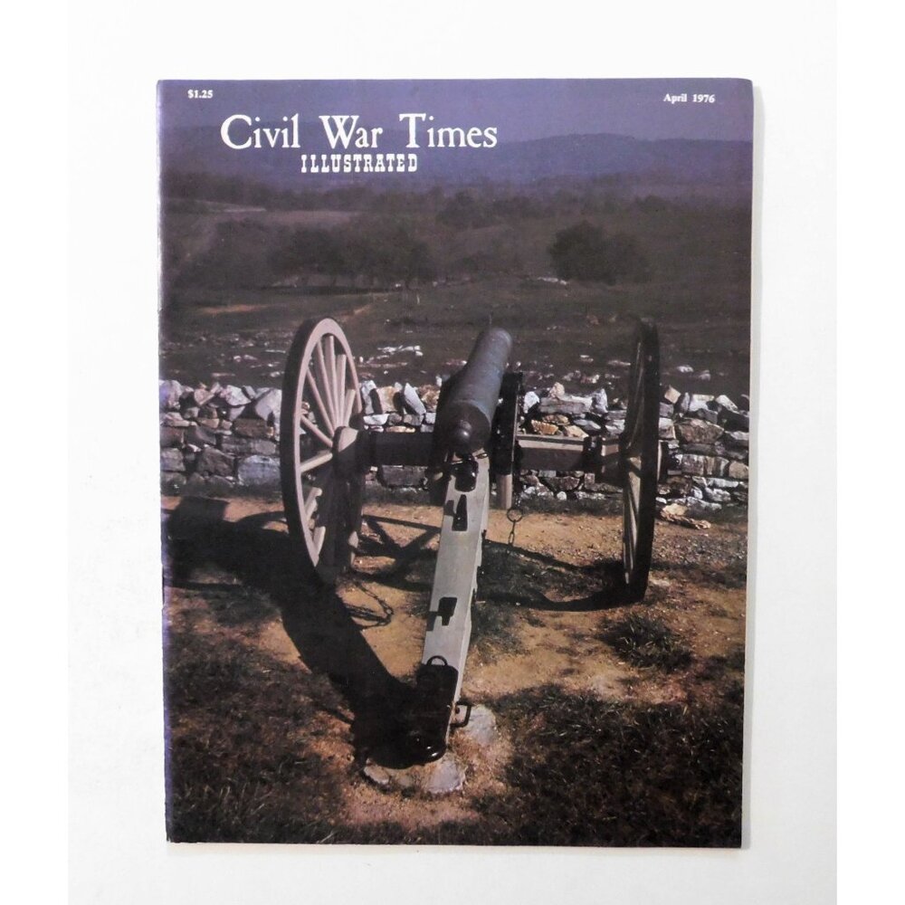 Civil War Times Illustrated Magazine April 1976 Confederate Diary Historical